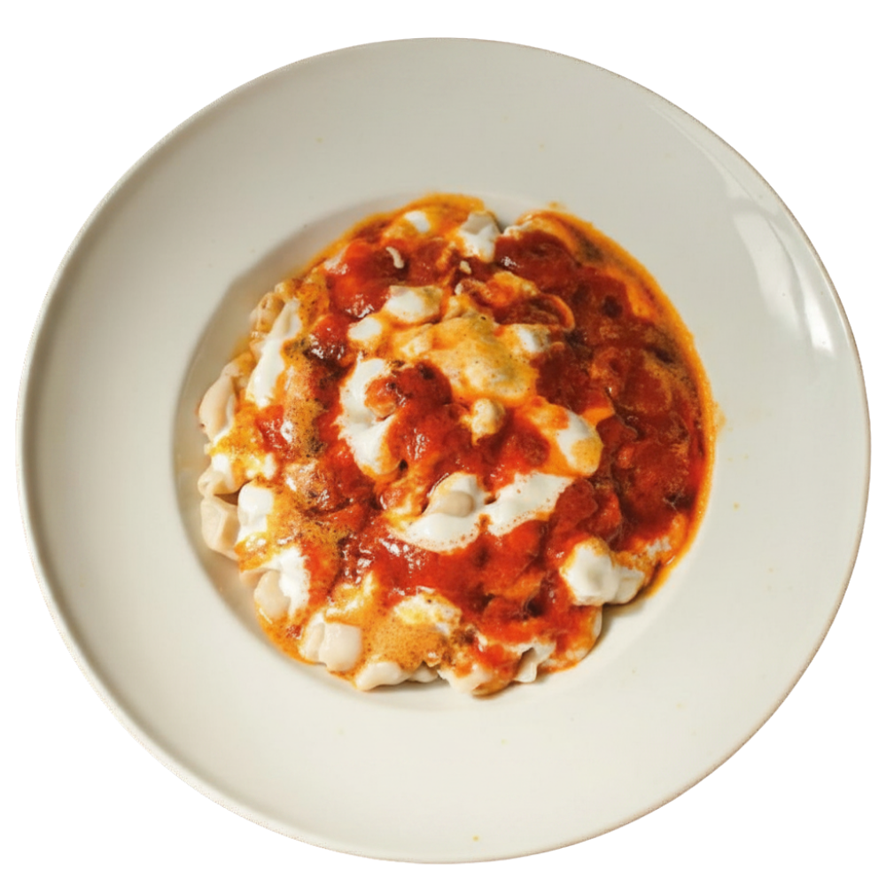 Manti with Yogurt